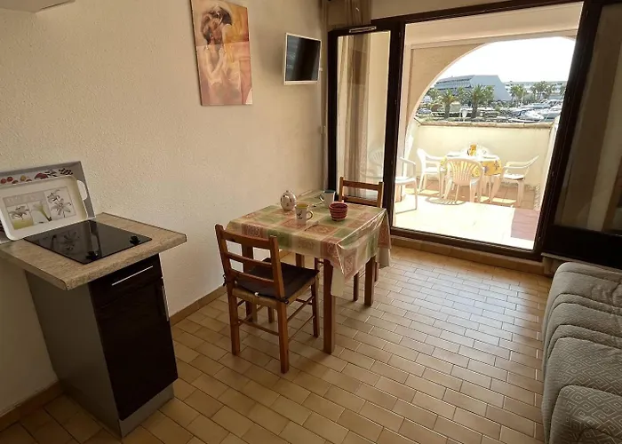 Appartement 2 Couchages Cap D'agde Naturisme Cn010-121 *